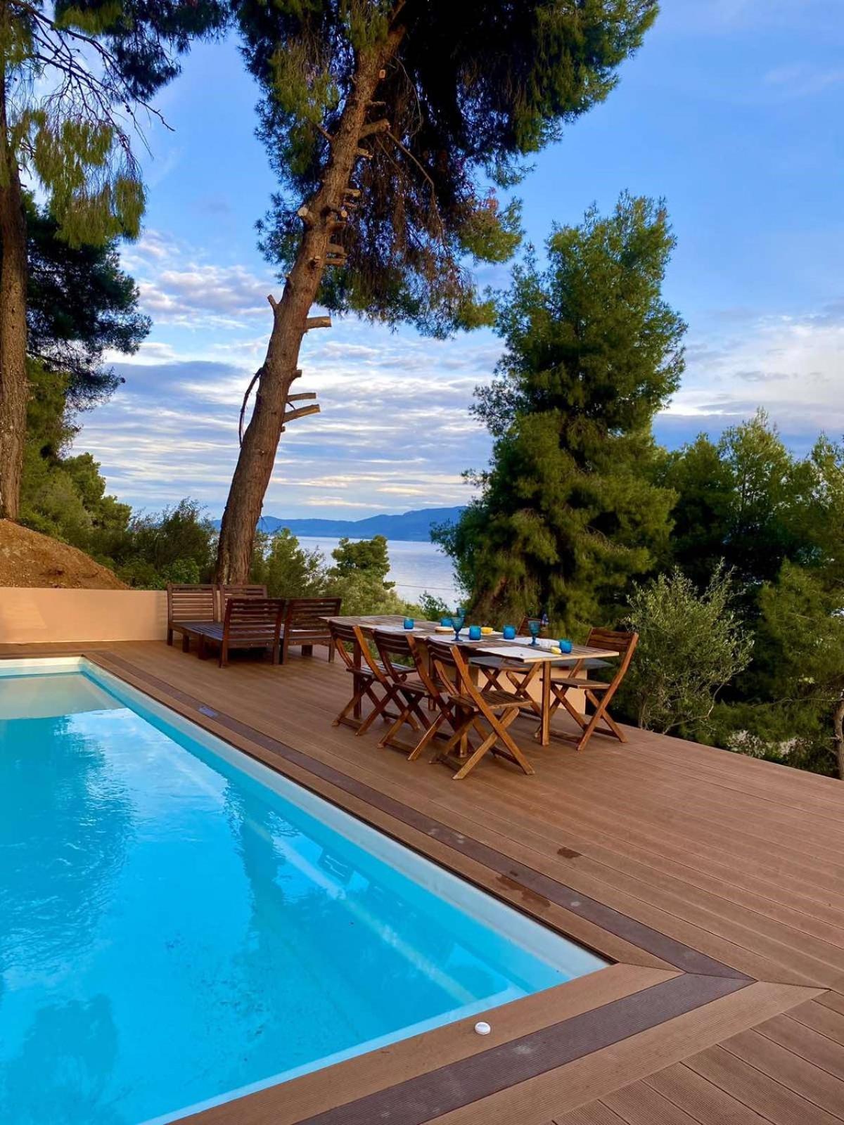 Askalosia Villa Áyios Yeóryios Buitenkant foto